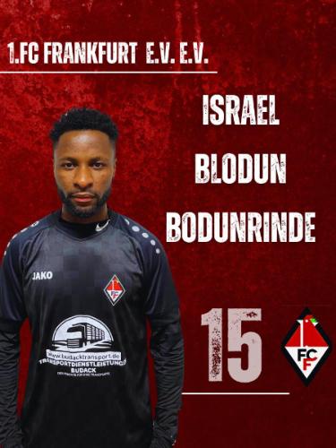 Israel Biodun Bodunrinde